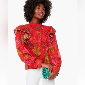 FARM Rio Banana Flowers blouse